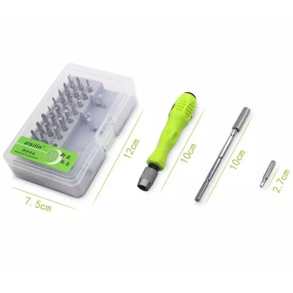 32 In 1 Multifunctional Reparatur Tool Kit Laptop Precise Alloy Steel Screwdriver Durable Tablet Portable
32 In 1 Multifunctional Reparatur Tool Kit Laptop Precise Alloy Steel Screwdriver Durable Tablet Portable