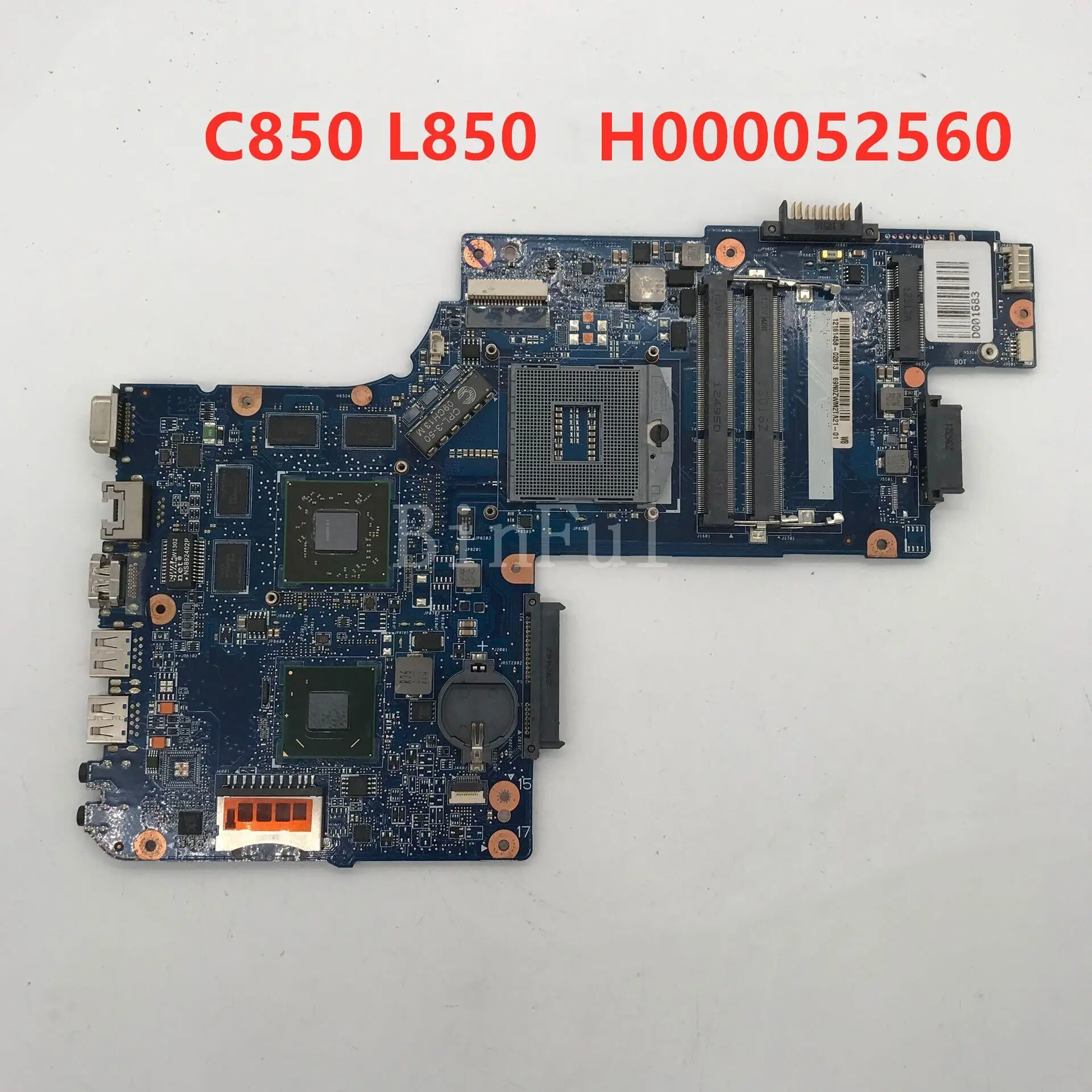 Материнская плата H000052560 DDR3 100% для ноутбука TOSHBIA C850 L850 C855 L855|Материнские платы