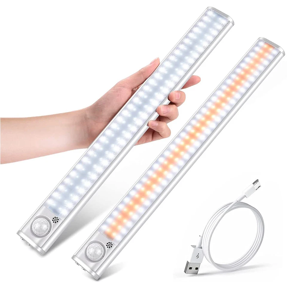 NEW 80 120 160 LEDs Under Cabinet Lights PIR Motion Sensor Night Lamp Kitchen Lighting USB Rechargeable Closet Light for Bedroom
NEW 80 120 160 LEDs Under Cabinet Lights PIR Motion Sensor Night Lamp Kitchen Lighting USB Rechargeable Closet Light for Bedroom