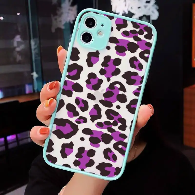 Leopard Print cute cartoon Phone Cases matte transparent For iphone 7 8 11 12 plus mini x xs xr pro max cover
Leopard Print cute cartoon Phone Cases matte transparent For iphone 7 8 11 12 plus mini x xs xr pro max cover