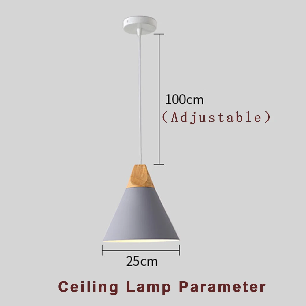 Nordic LED Ceiling Light for Bedroom Indoor Lighting E27 Ceiling Lamp Retro Pend-ant lamp Fixtures for Children's Room 85-265V 
Nordic LED Ceiling Light for Bedroom Indoor Lighting E27 Ceiling Lamp Retro Pend-ant lamp Fixtures for Children's Room 85-265V