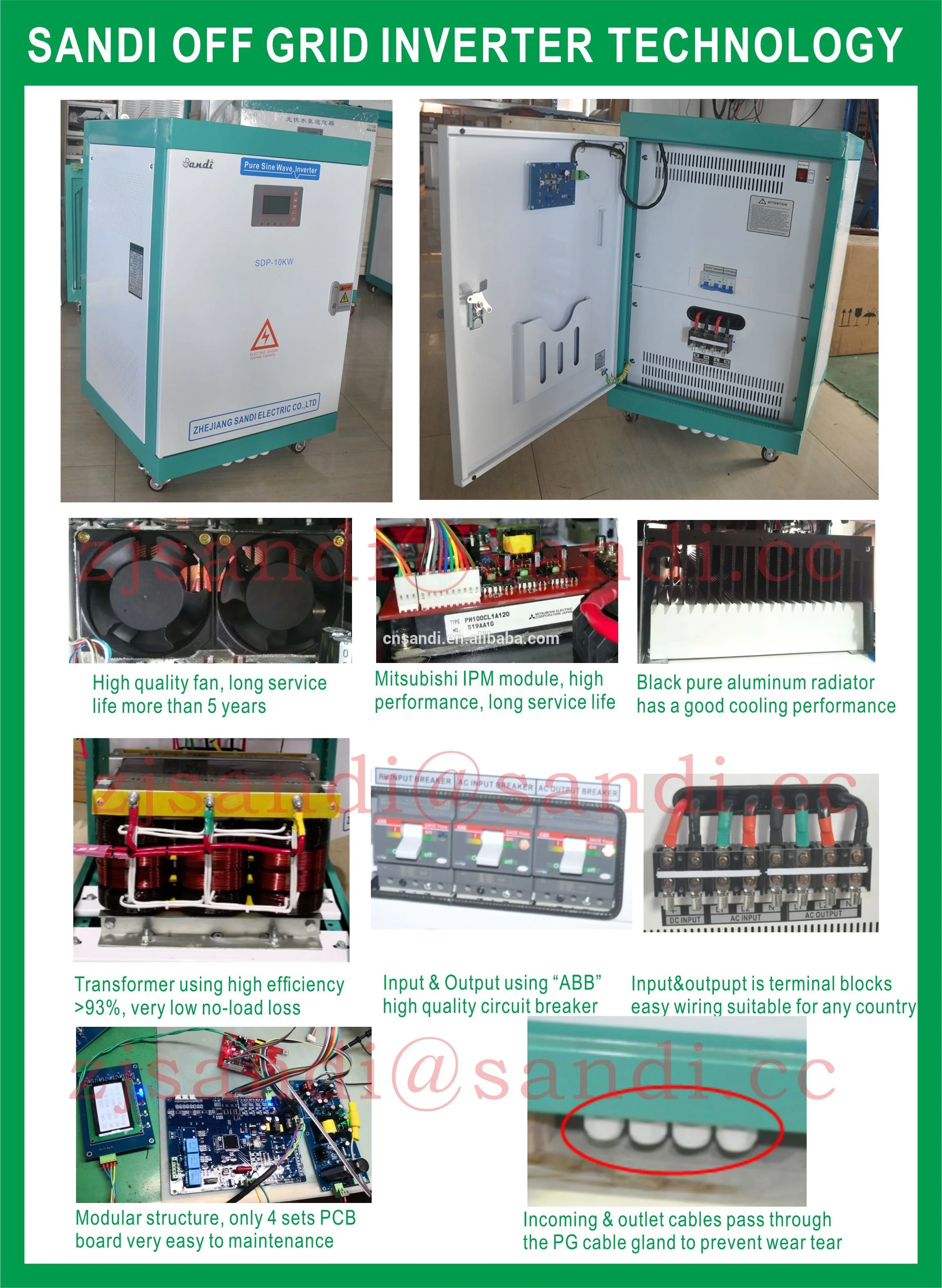 6000 watt pure sine wave solar inverter / Green power dc to ac inverter 230v can used for air conditioner
6000 watt pure sine wave solar inverter / Green power dc to ac inverter 230v can used for air conditioner