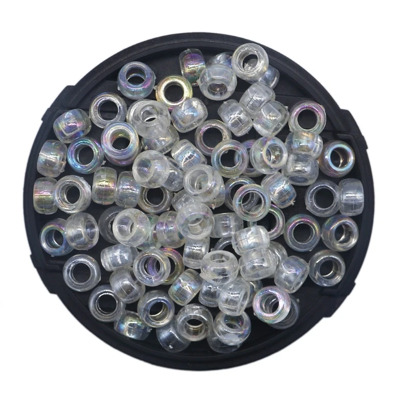 573B 100Pcs/set Dreadlocks Bead Multicolor Plastic Dread Locks Cuffs Hair Decoration
573B 100Pcs/set Dreadlocks Bead Multicolor Plastic Dread Locks Cuffs Hair Decoration