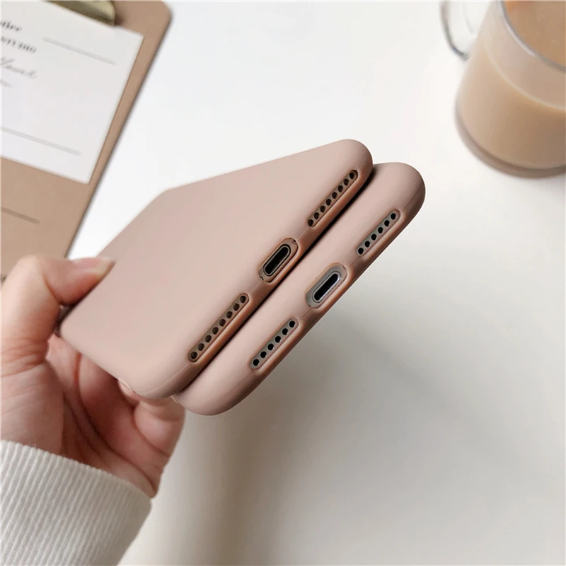 Brown Matte Phone Case For iphone 12 11 Pro XS Max XR X 8 7 6S 6 Plus SE 5 5S Silicone Cases Solid Color Soft TPU Back Cover
Brown Matte Phone Case For iphone 12 11 Pro XS Max XR X 8 7 6S 6 Plus SE 5 5S Silicone Cases Solid Color Soft TPU Back Cover