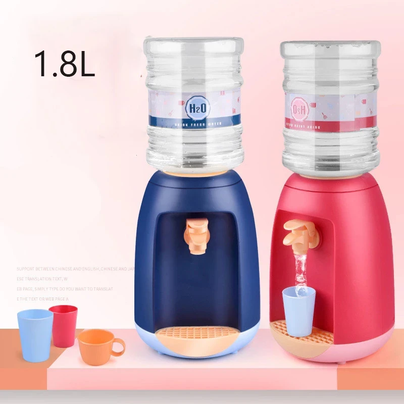 1.8L Large Szie Simulation Drinking Fountain Water Dispenser Appliance Toy Play House Pretend Play Miniature Kitchen Toy for Kid
1.8L Large Szie Simulation Drinking Fountain Water Dispenser Appliance Toy Play House Pretend Play Miniature Kitchen Toy for Kid
