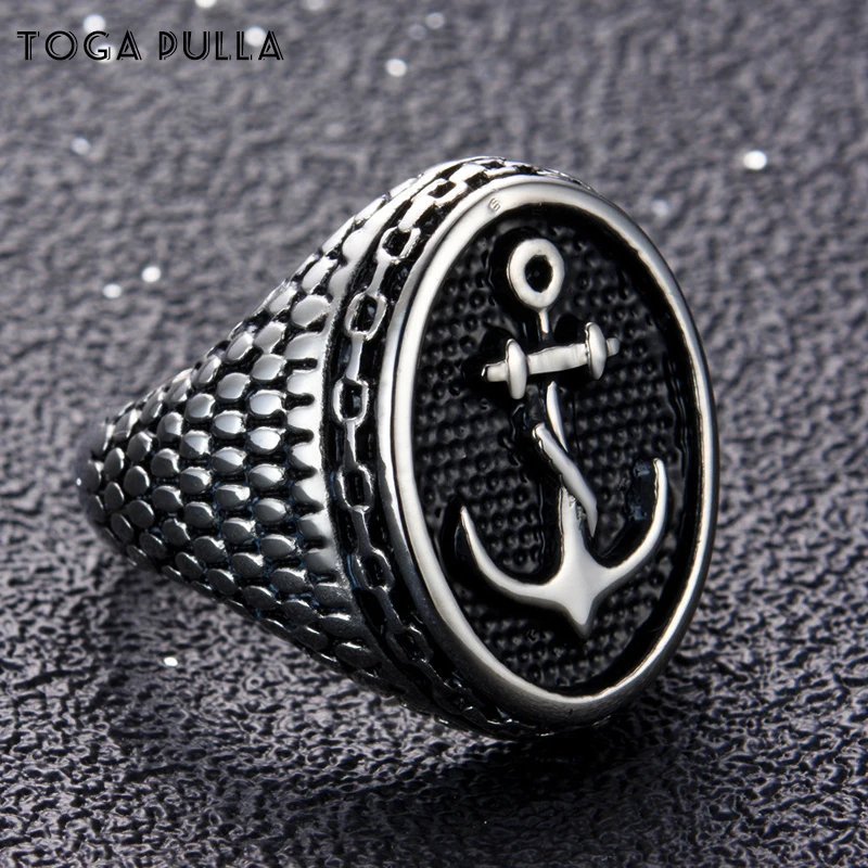 Classic Bumps Anchor Signet Ring Men Women Stainless Steel Punk Motor Biker Ring Unisex US Navy Ship Anchor Ring Size 7 to 15
Classic Bumps Anchor Signet Ring Men Women Stainless Steel Punk Motor Biker Ring Unisex US Navy Ship Anchor Ring Size 7 to 15