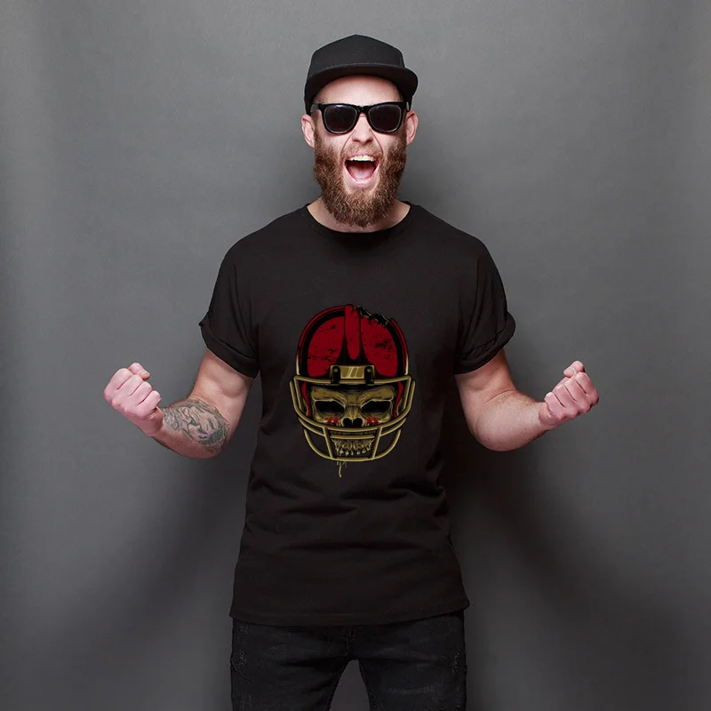 2021 New American Football Skull Leisure Comfortable Tops T Shirt Prevalent Cute T-Shirt High Quality Fashion T-Shirts For Adult
2021 New American Football Skull Leisure Comfortable Tops T Shirt Prevalent Cute T-Shirt High Quality Fashion T-Shirts For Adult