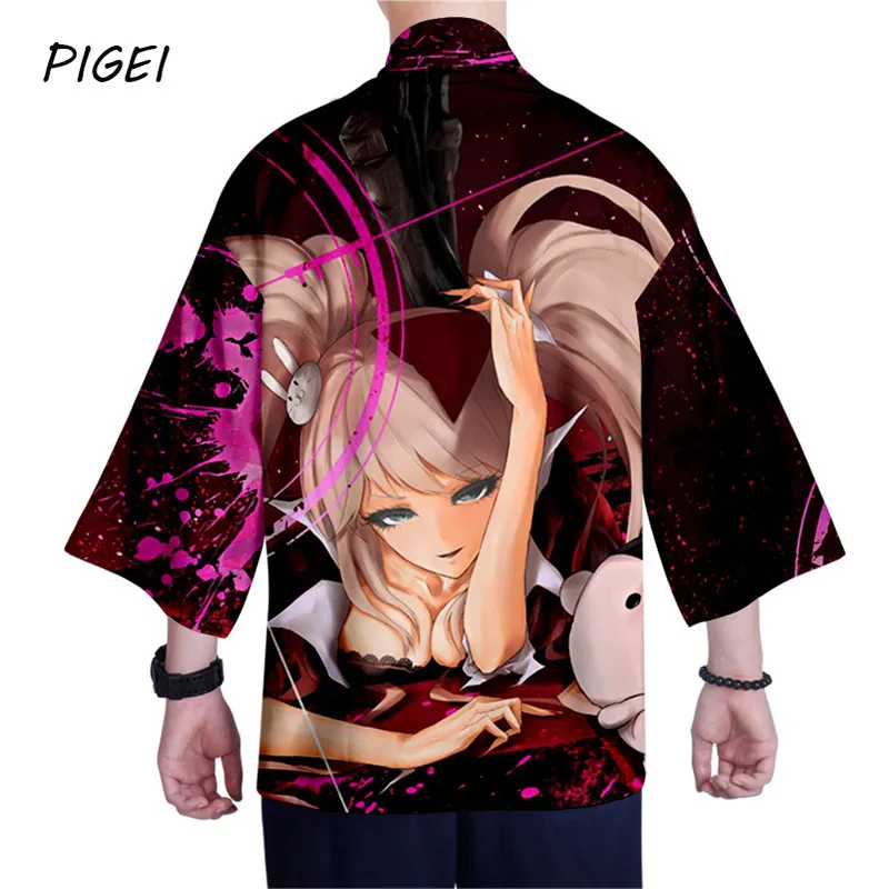 Game Danganronpa Monokuma Cosplay Shirt Cardigan Kimono Coats Junko Enoshima Casual T-shirt Shorts Sets for Women Mens Blouse
Game Danganronpa Monokuma Cosplay Shirt Cardigan Kimono Coats Junko Enoshima Casual T-shirt Shorts Sets for Women Mens Blouse