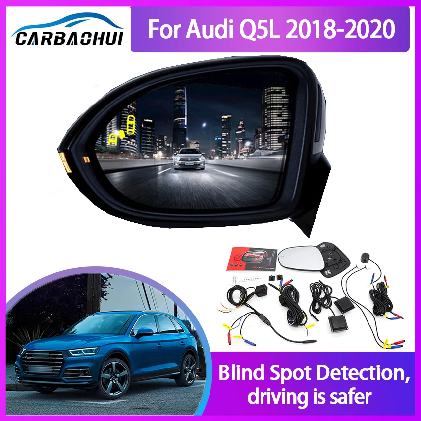 

Car Blind Spot Mirror Radar Detection System BSD BSA BSM Microwave Blind Spot Monitor Radar Detectors For Audi Q5L Q5 2018-2020
