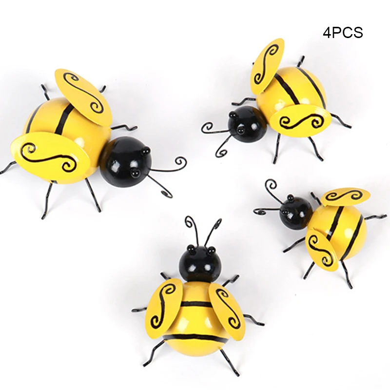 4 PCS Metal Bumble Bee Decor American Country Decorative Hanging Ornament Retro Art Pendant for Bar Cafe Door 3 Sizes HV 
4 PCS Metal Bumble Bee Decor American Country Decorative Hanging Ornament Retro Art Pendant for Bar Cafe Door 3 Sizes HV