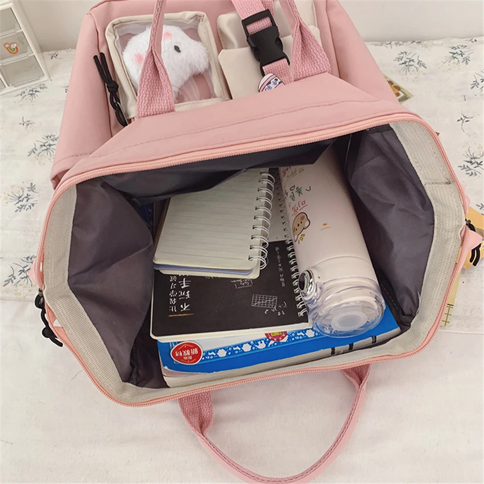 Summer Candy Colors Women's Backpack Waterproof Nylon Backpacks for School Teenagers Girls Trend Travel Student Bookbag Rucksack
Summer Candy Colors Women's Backpack Waterproof Nylon Backpacks for School Teenagers Girls Trend Travel Student Bookbag Rucksack