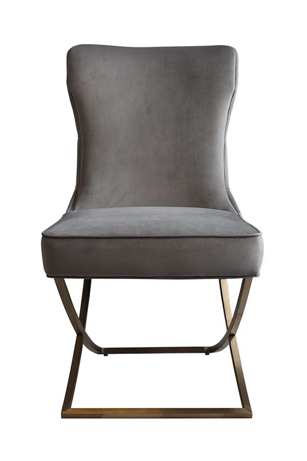 New Designed Wide Tufted Velvet Modern Velvet Chair Stainless Steel X-based Restaurant Dining Chair
New Designed Wide Tufted Velvet Modern Velvet Chair Stainless Steel X-based Restaurant Dining Chair