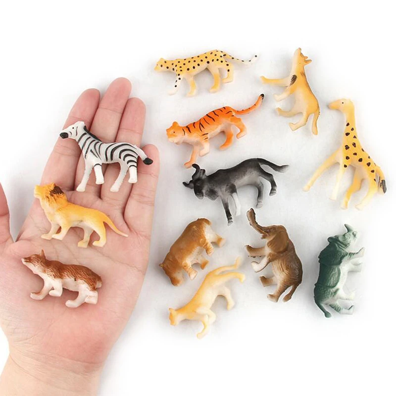 12Pcs/set Action & Toy Figures Simulation Animal Solid Model Mini Forest Animal Model Display Toys For Children
12Pcs/set Action & Toy Figures Simulation Animal Solid Model Mini Forest Animal Model Display Toys For Children