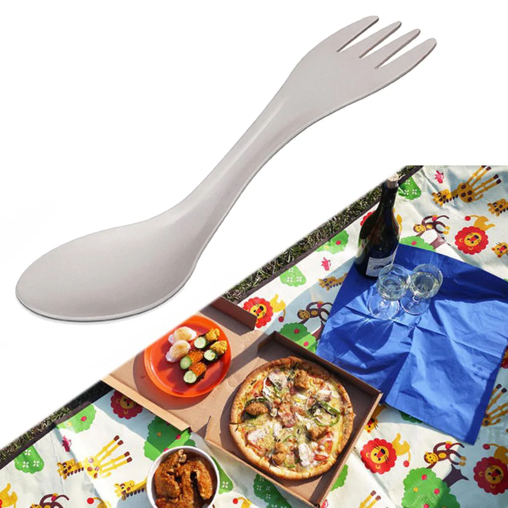 2 In 1 Fork Spoon 165x40mm Outdoor Flatware Non-toxic Titanium Spoon Travel Hike Outdoor Utensil Cookware Camping Tableware
2 In 1 Fork Spoon 165x40mm Outdoor Flatware Non-toxic Titanium Spoon Travel Hike Outdoor Utensil Cookware Camping Tableware