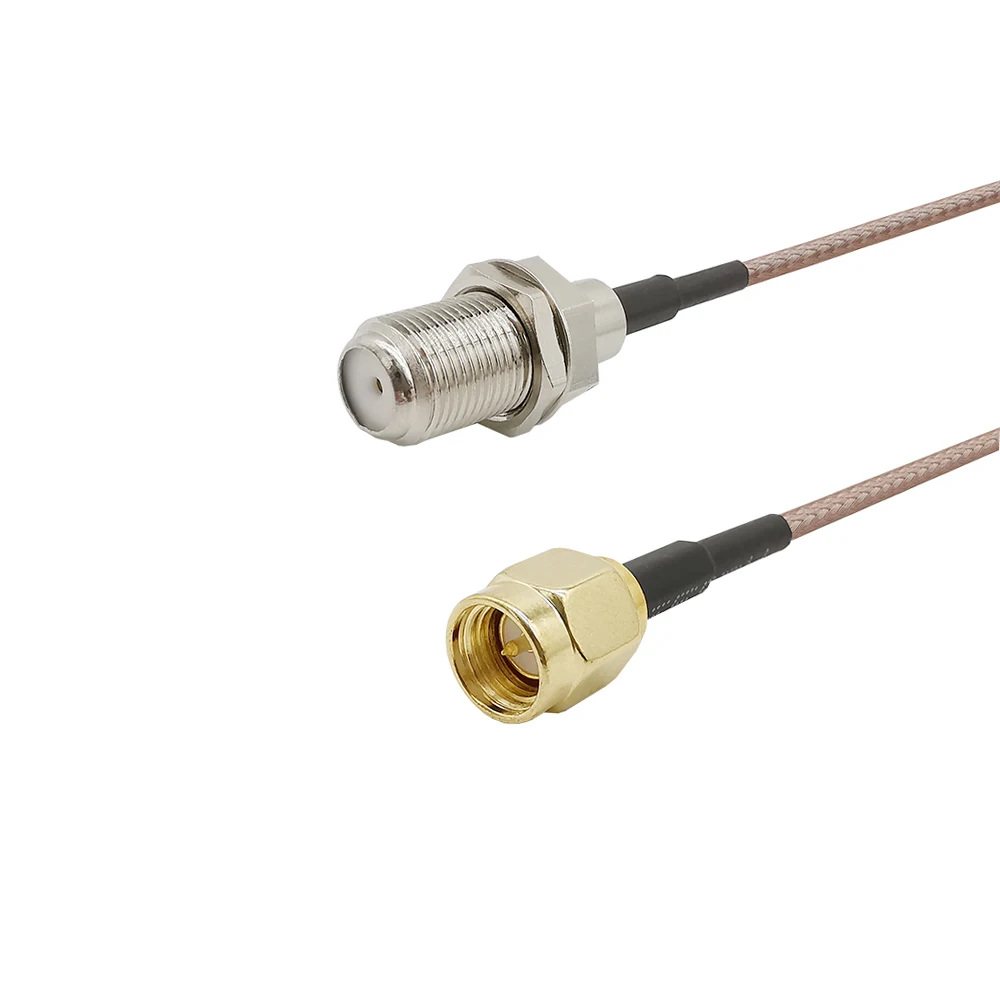 1Pcs Length 20cm SMA-F Extension Cord SMA Male Plug to F Female Jack Connector Coaxial Cable RG316 Assembly Cables
1Pcs Length 20cm SMA-F Extension Cord SMA Male Plug to F Female Jack Connector Coaxial Cable RG316 Assembly Cables