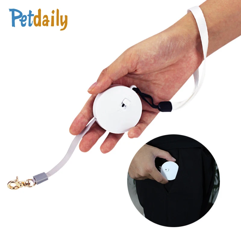 Mini Automatic Retractable Dog Leash For Small Dogs - 2m long Round Portable Nylon Puppy Cat Leash For Walking - Pet Accessoires 
Mini Automatic Retractable Dog Leash For Small Dogs - 2m long Round Portable Nylon Puppy Cat Leash For Walking - Pet Accessoires