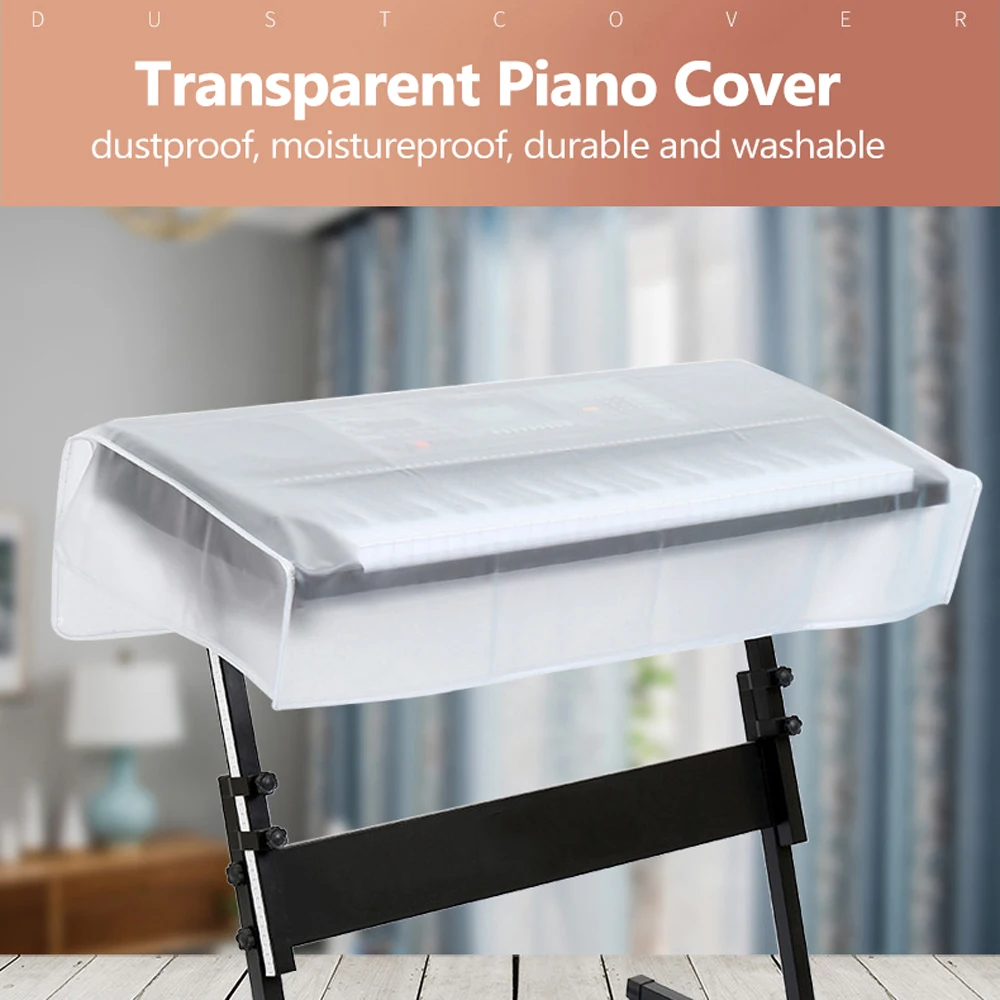 Transparent Grind Arenaceous Piano Cover Digital Piano Keyboard Dustproof and Waterproof Cover keyboard accessories piano parts
Transparent Grind Arenaceous Piano Cover Digital Piano Keyboard Dustproof and Waterproof Cover keyboard accessories piano parts