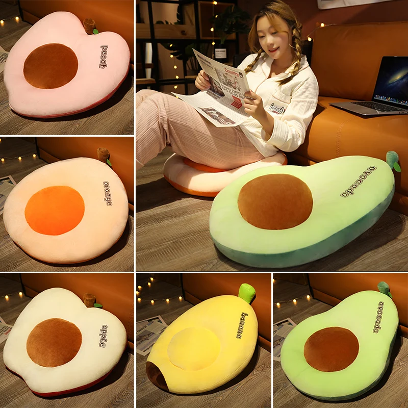 Multifunction Fruit Cushion Plush Doll Kawaii Stuffed Banana Avocado Apple Soft Pillows Toys Chair Seat Cushion Home Decor Gift
Multifunction Fruit Cushion Plush Doll Kawaii Stuffed Banana Avocado Apple Soft Pillows Toys Chair Seat Cushion Home Decor Gift