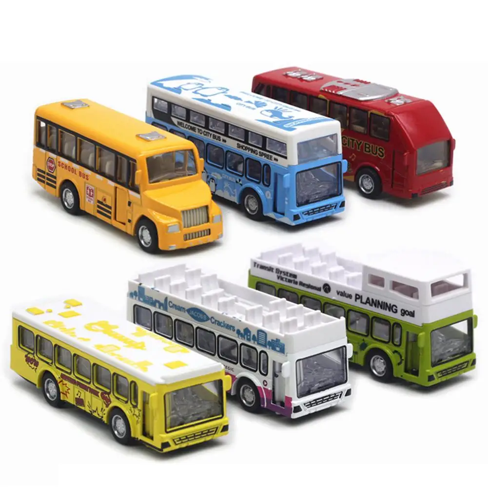 High Simulation Toy Car Model Diecast Plastic Pull-back Bus City Tour Bus Car Model Toys Gifts For Children
High Simulation Toy Car Model Diecast Plastic Pull-back Bus City Tour Bus Car Model Toys Gifts For Children