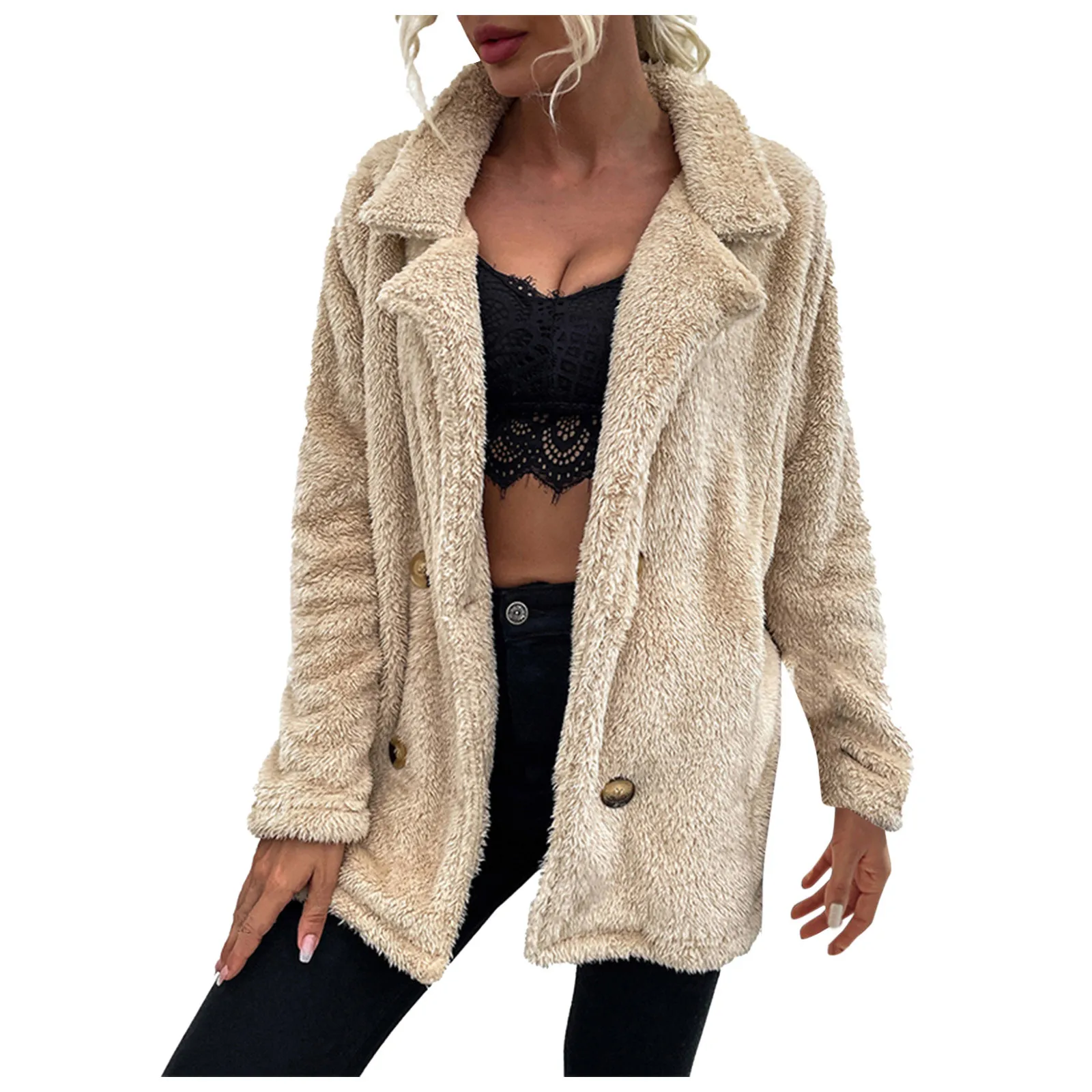 Double Wool Women's Long Coat Breasted Winter Sleeve New Autumn Coat Lapel Women's Coat Coat Jacket
Double Wool Women's Long Coat Breasted Winter Sleeve New Autumn Coat Lapel Women's Coat Coat Jacket
