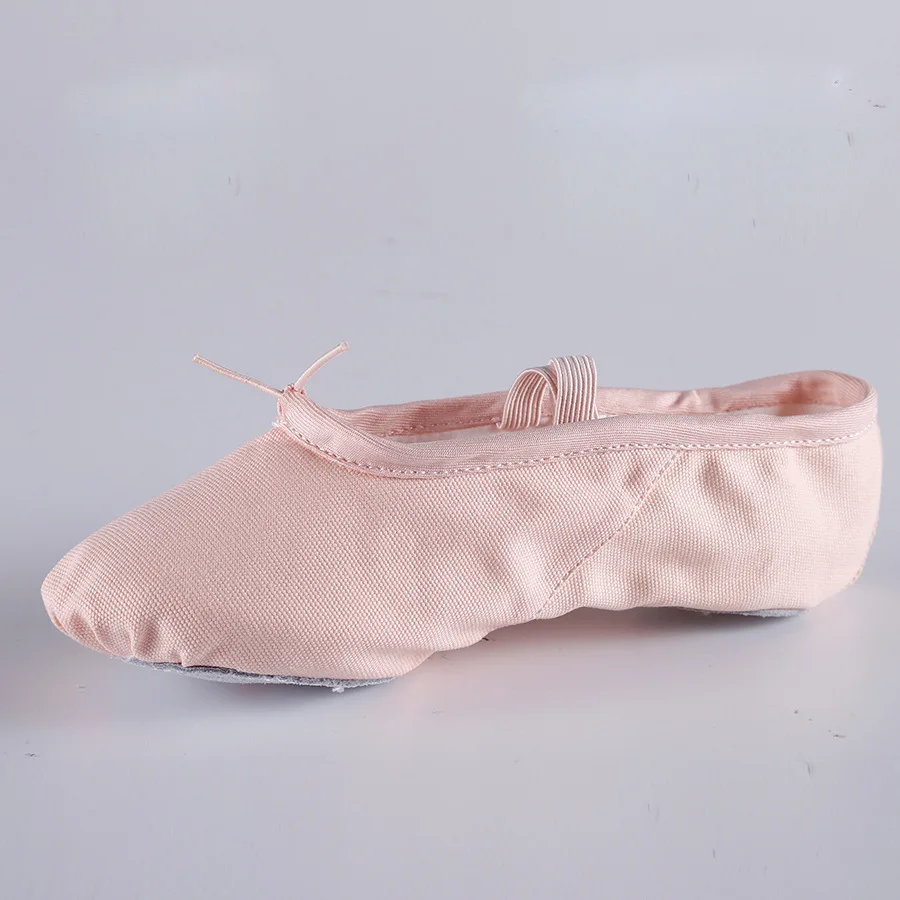 Розовый черный красный оптовая продажа холстовая складной Тапочки плоские туфли