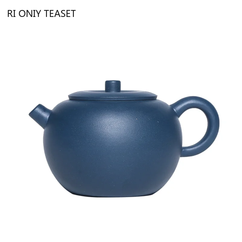 190ml Traditional Raw Ore Azure Mud Teapots Chinese Yixing Purple Clay Tea Pot Home Filter Beauty Tea Kettle Zisha Teaware
190ml Traditional Raw Ore Azure Mud Teapots Chinese Yixing Purple Clay Tea Pot Home Filter Beauty Tea Kettle Zisha Teaware