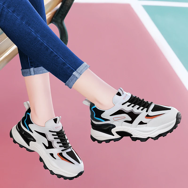 Height Increasing women's mesh surface 2021 new autumn thick-soled shoes casual sports shoes running women's shoes Soft bottom
Height Increasing women's mesh surface 2021 new autumn thick-soled shoes casual sports shoes running women's shoes Soft bottom