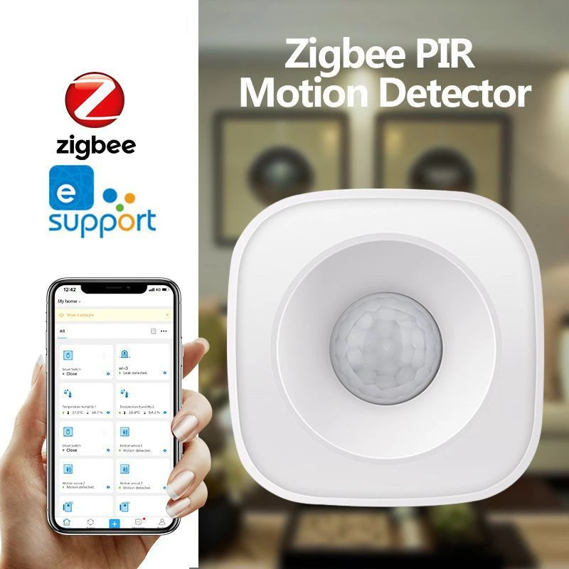 eWeLink ZigBee PIR Motion Sensor 120° Wireless Infrared Detector Security Burglar Alarm
eWeLink ZigBee PIR Motion Sensor 120° Wireless Infrared Detector Security Burglar Alarm