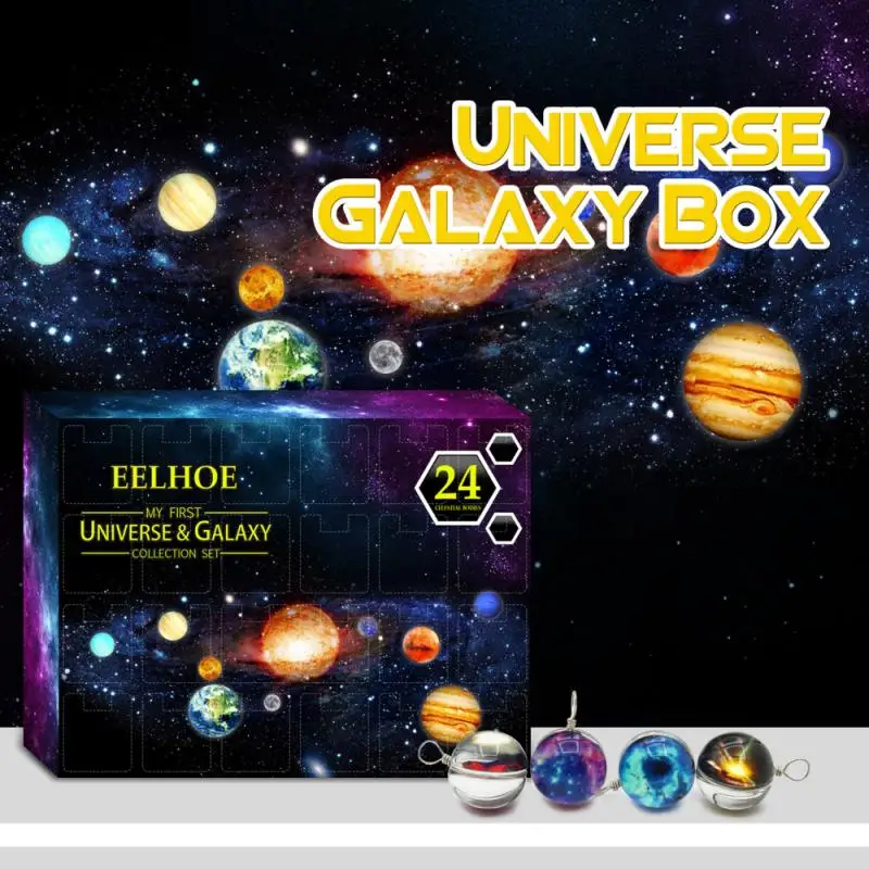 24 Days Countdown Advent Calendar Gift Box Planet Gift Holiday Party Unknown Surprise Gift Wonderful Blind Box Gift To Childrens
24 Days Countdown Advent Calendar Gift Box Planet Gift Holiday Party Unknown Surprise Gift Wonderful Blind Box Gift To Childrens