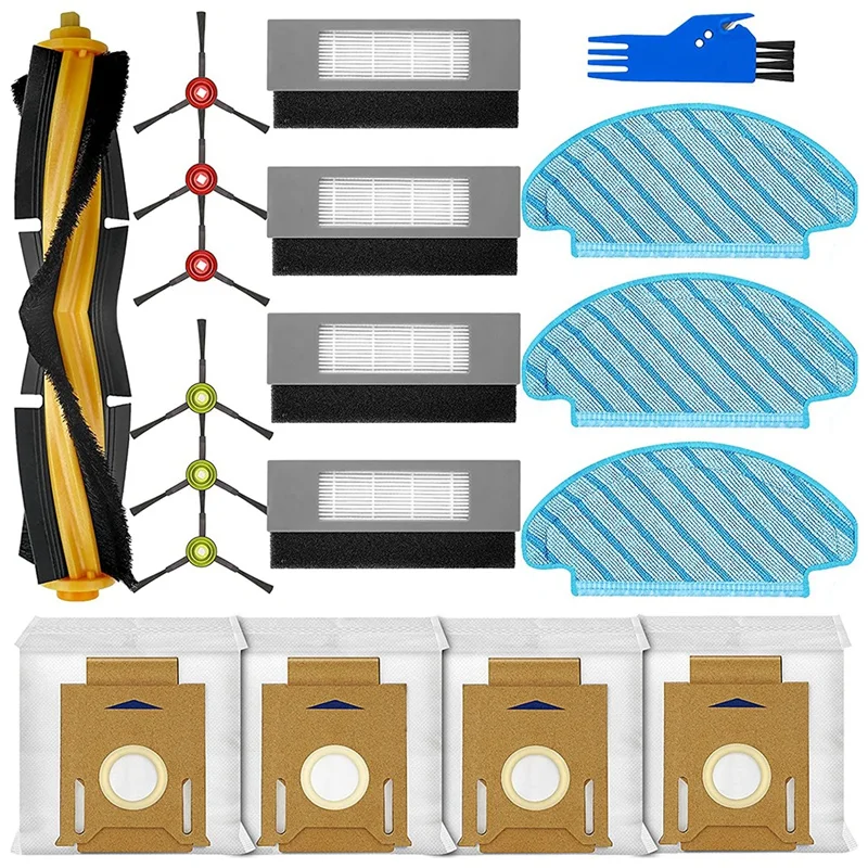 19 Pieces Spare Parts Accessories for Ecovacs Deebot Ozmo T8 T8 + T8 AIVI Vacuum Cleaner,Side Brush for Deebot T8 Series
19 Pieces Spare Parts Accessories for Ecovacs Deebot Ozmo T8 T8 + T8 AIVI Vacuum Cleaner,Side Brush for Deebot T8 Series
