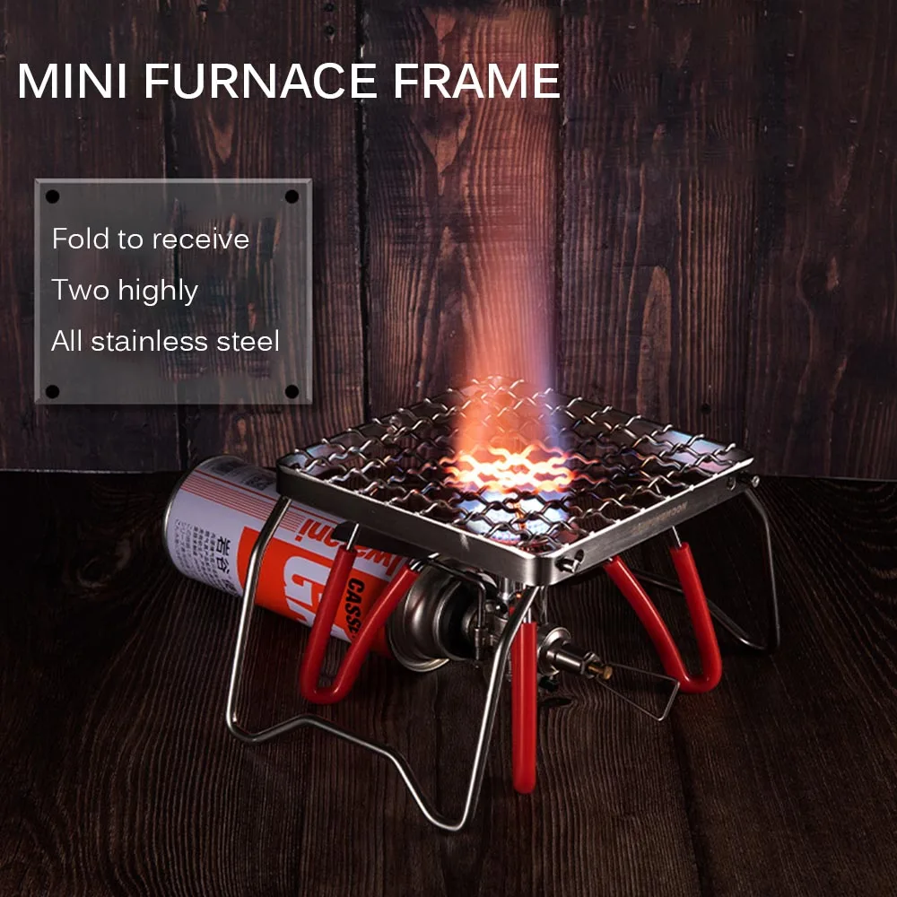 Stainless Steel BBQ Rack Mini Foldable Barbecue Grill Charcoal Grill Stove Outdoor Camping Picnic Barbecue BBQ Accessories Tools 
Stainless Steel BBQ Rack Mini Foldable Barbecue Grill Charcoal Grill Stove Outdoor Camping Picnic Barbecue BBQ Accessories Tools
