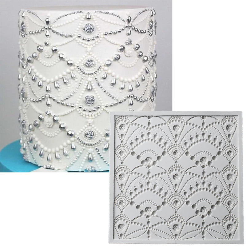 Big Size Jewellery Wedding Mould Silicone Mold Fondant Cake Decorating Tool Gumpaste Sugarcraft Chocolate Forms Bakeware
Big Size Jewellery Wedding Mould Silicone Mold Fondant Cake Decorating Tool Gumpaste Sugarcraft Chocolate Forms Bakeware