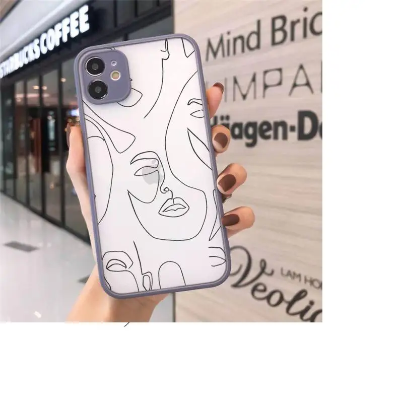 Abstract art painting Phone Case Matte For iPhone 12 Mini 11 Pro XR XS Max 7 8 Plus X Hard PC Back Cover
Abstract art painting Phone Case Matte For iPhone 12 Mini 11 Pro XR XS Max 7 8 Plus X Hard PC Back Cover