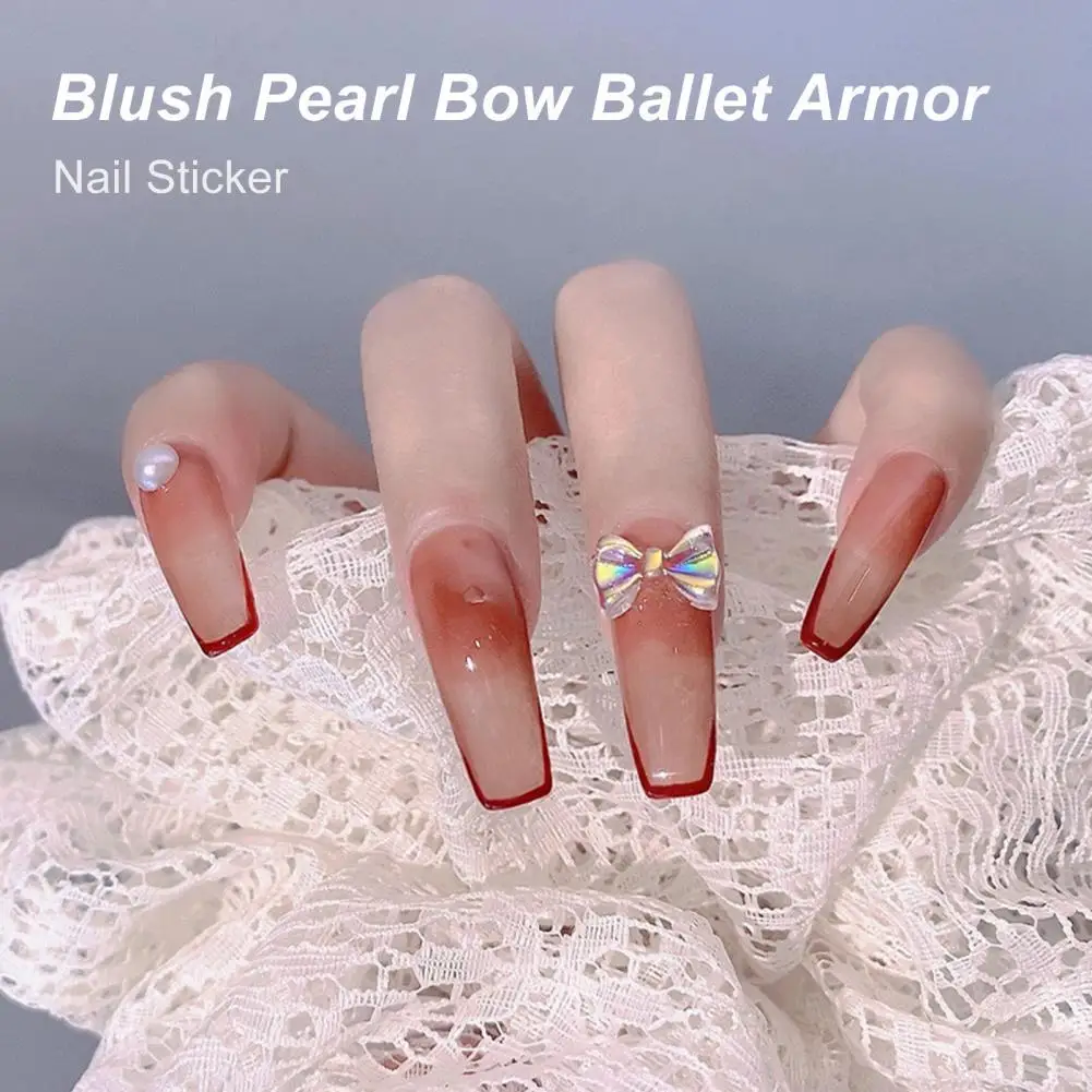 24Pcs Nail Patch Easy to Use Reusable Blush Pearl Bowknot DIY Nail Tips Sticker Nail Removal and Polishing Nail Tool for Prom
24Pcs Nail Patch Easy to Use Reusable Blush Pearl Bowknot DIY Nail Tips Sticker Nail Removal and Polishing Nail Tool for Prom