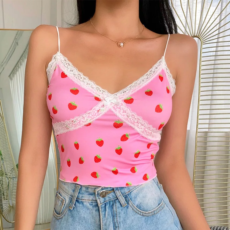 PinkColor Tank Tops Halter Sleeveless Sling Crop Top Sexy Cute Sweet Girls Ladies Camis Y2K Aesthetic Corset Tops Women Clothing
PinkColor Tank Tops Halter Sleeveless Sling Crop Top Sexy Cute Sweet Girls Ladies Camis Y2K Aesthetic Corset Tops Women Clothing