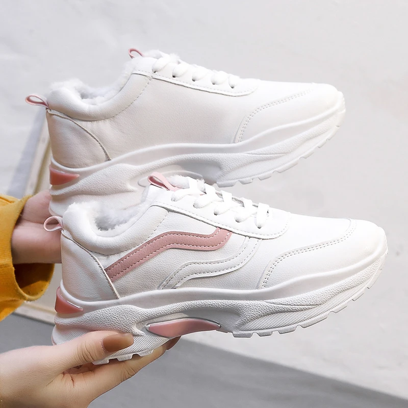 Student Plus Cotton Warm Boots Women Vulcanize Shoes Casual Fashion 2022 White Flats Female Platform Sneakers Chaussure Femme
Student Plus Cotton Warm Boots Women Vulcanize Shoes Casual Fashion 2022 White Flats Female Platform Sneakers Chaussure Femme