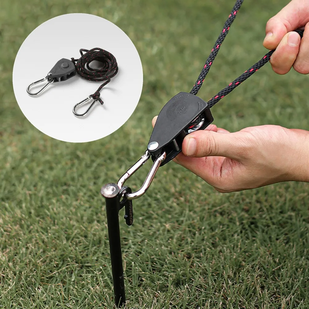 Adjustable Fast Locking Non Slip Rope Buckle Outdoor Camping 2M Lanyard Hanging For Tent Rope Hanger Camping Accessories
Adjustable Fast Locking Non Slip Rope Buckle Outdoor Camping 2M Lanyard Hanging For Tent Rope Hanger Camping Accessories