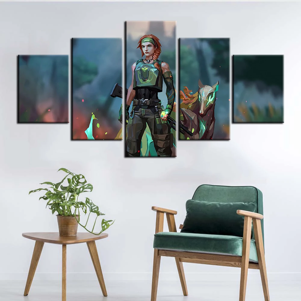 Valorant Poster Video Game Oil Painting Skye Wallpaper Canvas Printings Wall Poster Stickers Home Decoration for Bedroom Decor
Valorant Poster Video Game Oil Painting Skye Wallpaper Canvas Printings Wall Poster Stickers Home Decoration for Bedroom Decor