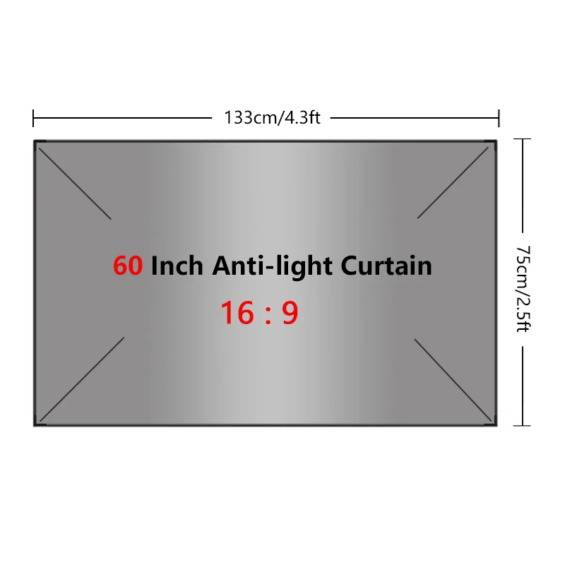 Salange Projector Screen Fabric 100 120 inch Screen Projection Portable Reflective Cloth For XGIMI H3 H2 YG400 for Xiaomi Beamer
Salange Projector Screen Fabric 100 120 inch Screen Projection Portable Reflective Cloth For XGIMI H3 H2 YG400 for Xiaomi Beamer