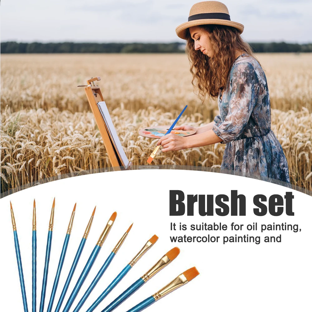 10x Art Stationery Watercolor Painting Pen Nylon Artist Paint Brush Watercolor Painting Brushes Art Supplies Stationery
10x Art Stationery Watercolor Painting Pen Nylon Artist Paint Brush Watercolor Painting Brushes Art Supplies Stationery