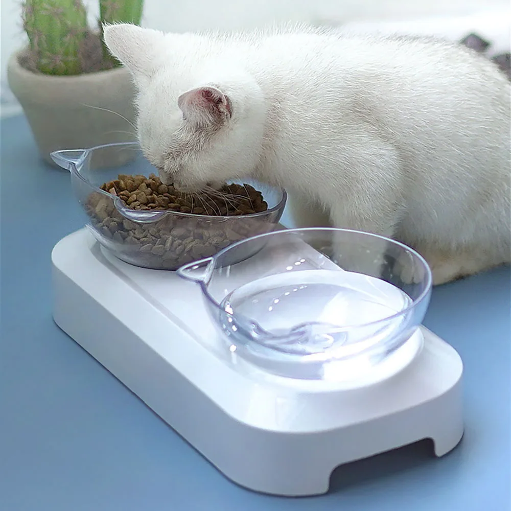 Non-slip Cat Bowls Double Bowls with Raised Stand Pet Food Water Bowls for Cats Dog Feeders Cat Dog Food Container Pet Supplies
Non-slip Cat Bowls Double Bowls with Raised Stand Pet Food Water Bowls for Cats Dog Feeders Cat Dog Food Container Pet Supplies