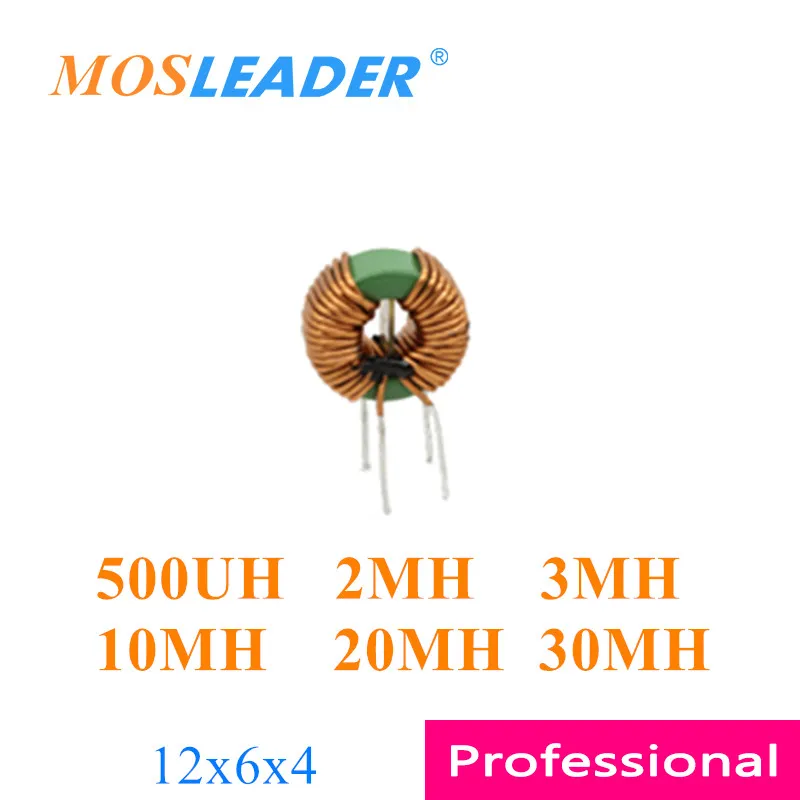 Mosleader 100pcs 12x6x4 500UH 2MH 3MH 10MH 20MH 30MH 1264 12*6*4 Green inductors Ring inductors Mn-Zn Made in China
Mosleader 100pcs 12x6x4 500UH 2MH 3MH 10MH 20MH 30MH 1264 12*6*4 Green inductors Ring inductors Mn-Zn Made in China