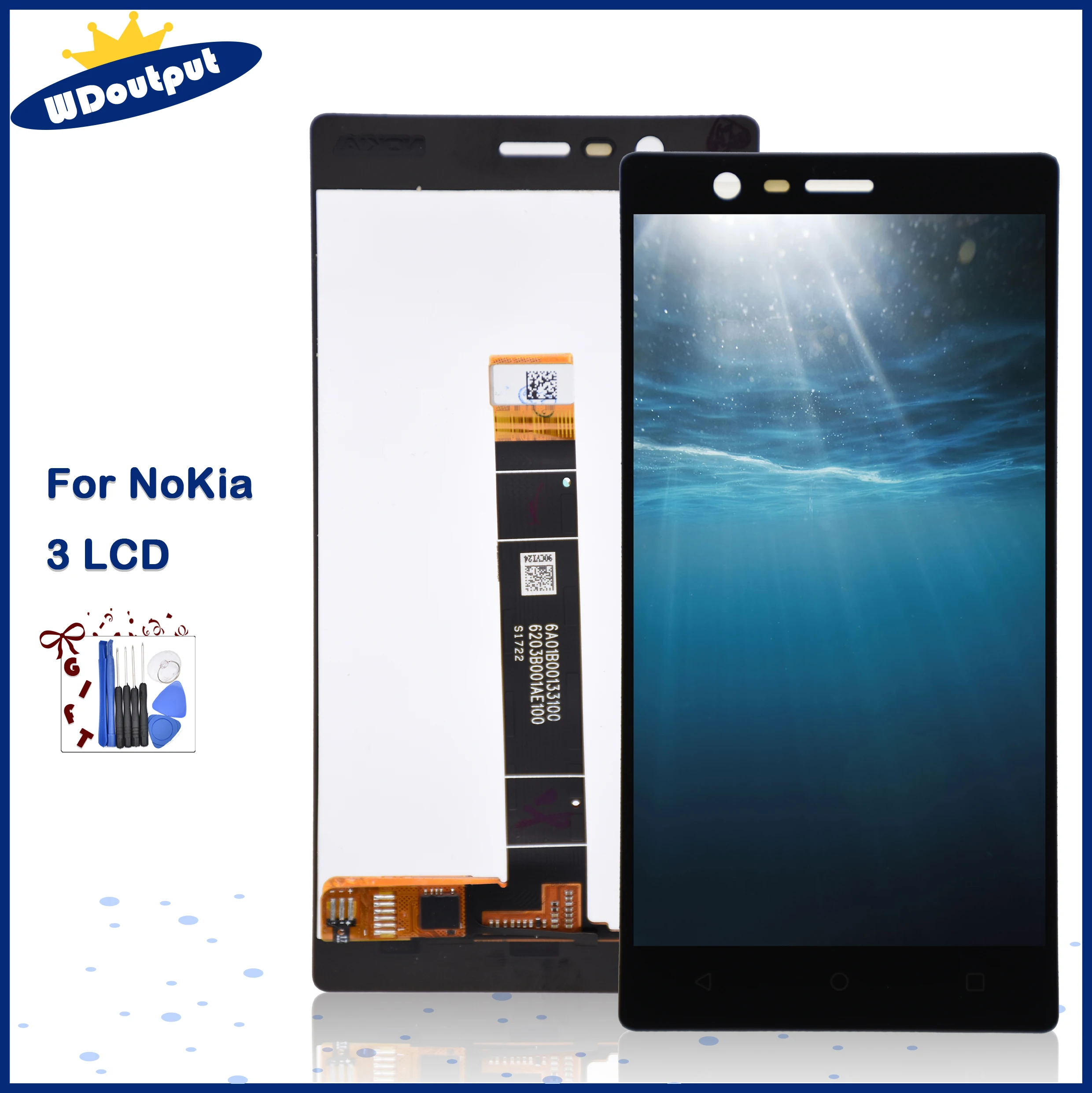 ЖК-дисплей 5 0 дюйма для Nokia N3 сменный сенсорный экран с дигитайзером в сборе Nokia3 n3
