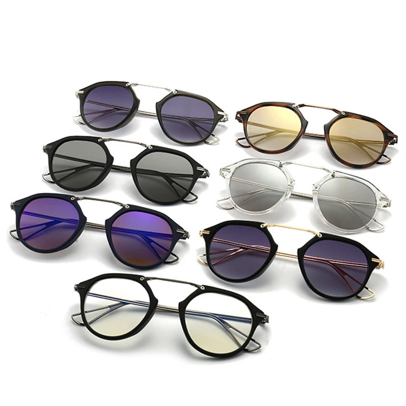 2020 New Luxury Brand Design Fashion Round Sunglasses Men Women Vintage Metal Mirror Personality Shades For Female Male UV400
2020 New Luxury Brand Design Fashion Round Sunglasses Men Women Vintage Metal Mirror Personality Shades For Female Male UV400