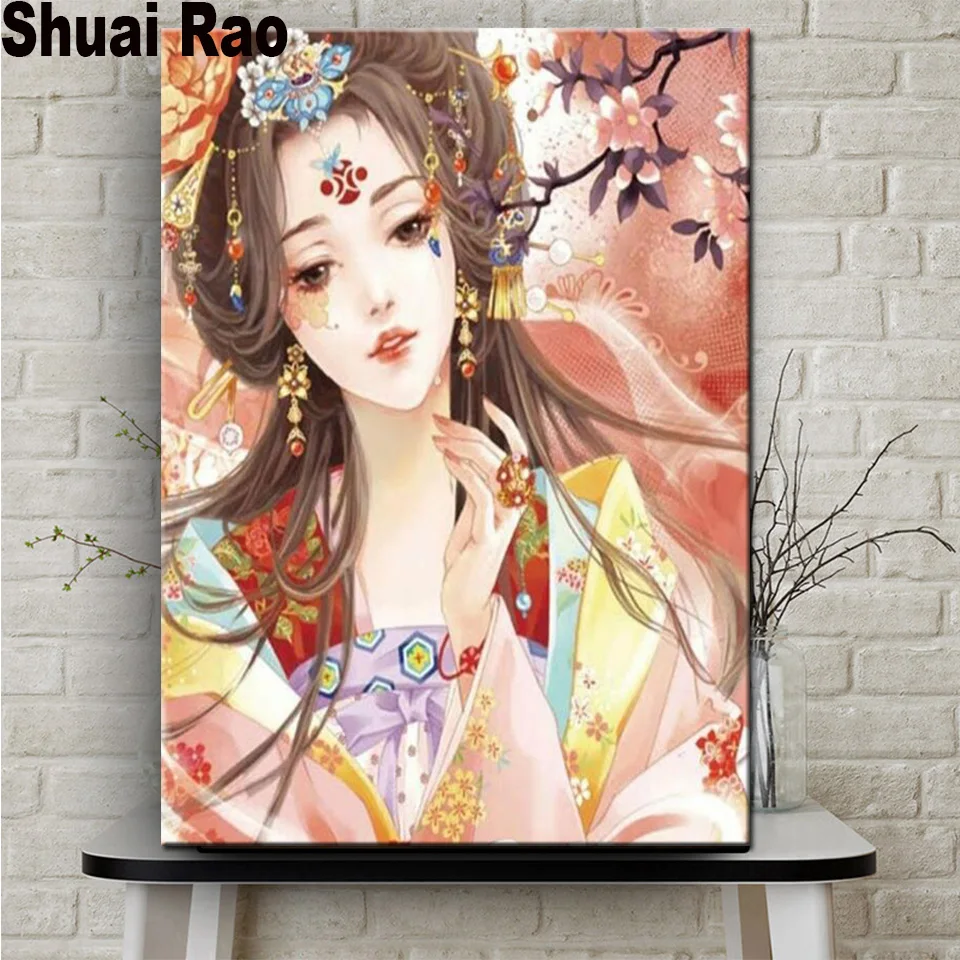 Home Decoration 5D Diamond Painting Portrait Beauty Full Square Drill Embroidery Rhinestone Japanese woman Picture Handcraft Kit
Home Decoration 5D Diamond Painting Portrait Beauty Full Square Drill Embroidery Rhinestone Japanese woman Picture Handcraft Kit