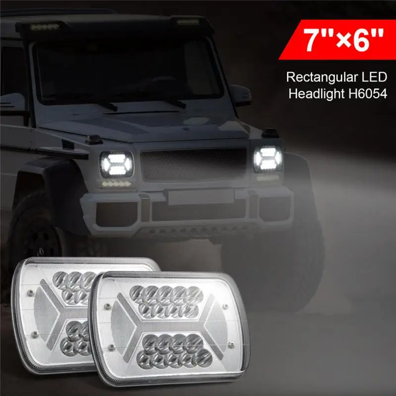 1pcs 5x7 "/ 7x6" Led Headlights Led Sealed Beam Headlamp With 500W High Low Beam H6054 6054 Led Headlight Car Headlight Lights
1pcs 5x7 "/ 7x6" Led Headlights Led Sealed Beam Headlamp With 500W High Low Beam H6054 6054 Led Headlight Car Headlight Lights