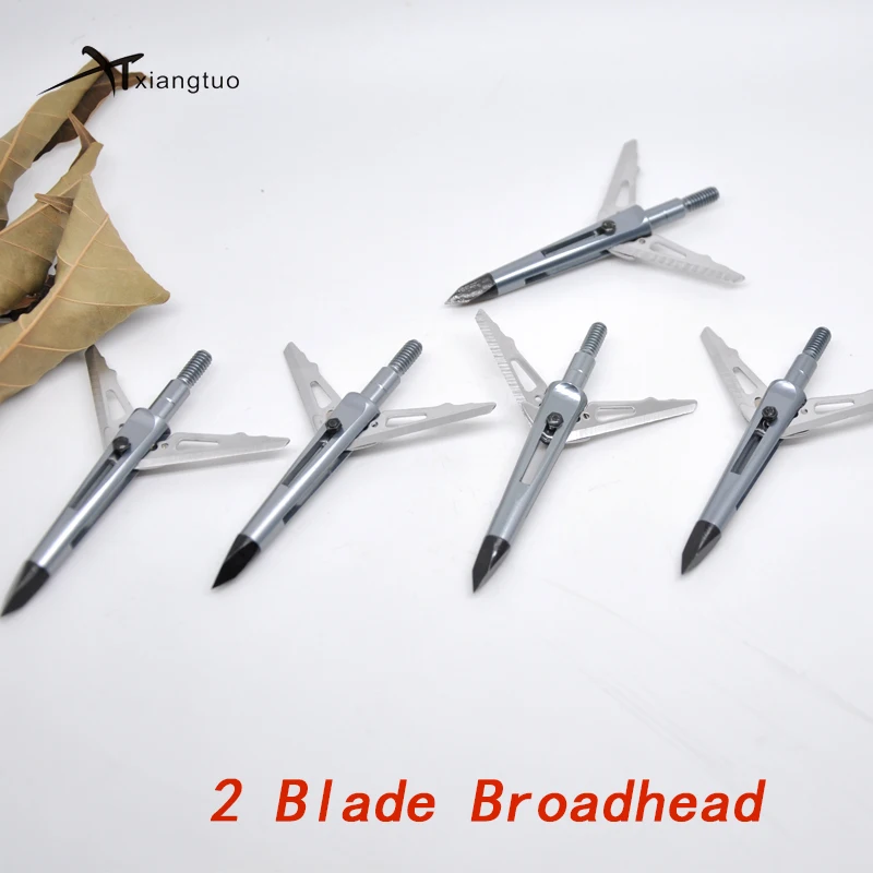 6pcs 100gn Arrows Tips Arrow Heads for Archery Hunting Apply to Composite bow and Crossbows and Recoil Arrow Broadheads
6pcs 100gn Arrows Tips Arrow Heads for Archery Hunting Apply to Composite bow and Crossbows and Recoil Arrow Broadheads