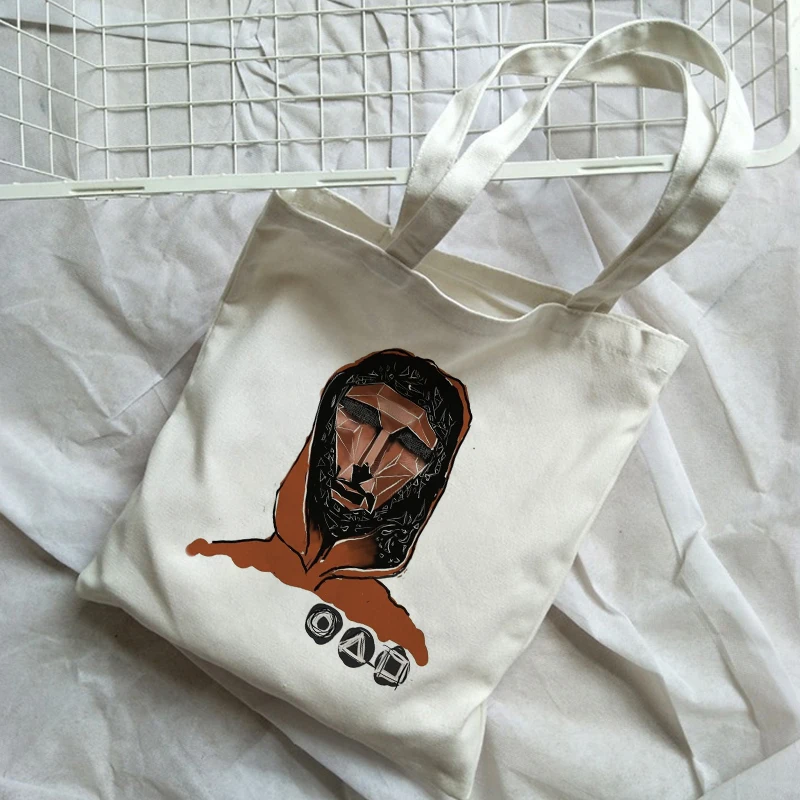 The Squid Game Merch Movie Squid Games Shopping Bag Tote Bag Shoulder Bag Large Capacity College Hand Bags For Women Canvas Bag
The Squid Game Merch Movie Squid Games Shopping Bag Tote Bag Shoulder Bag Large Capacity College Hand Bags For Women Canvas Bag