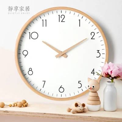 Nordic Wood White Wall Clock Morden Design Simple Silent Living Room Bedroom Large Wall Watches Home Decor Farmhouse Decor Gift 
Nordic Wood White Wall Clock Morden Design Simple Silent Living Room Bedroom Large Wall Watches Home Decor Farmhouse Decor Gift