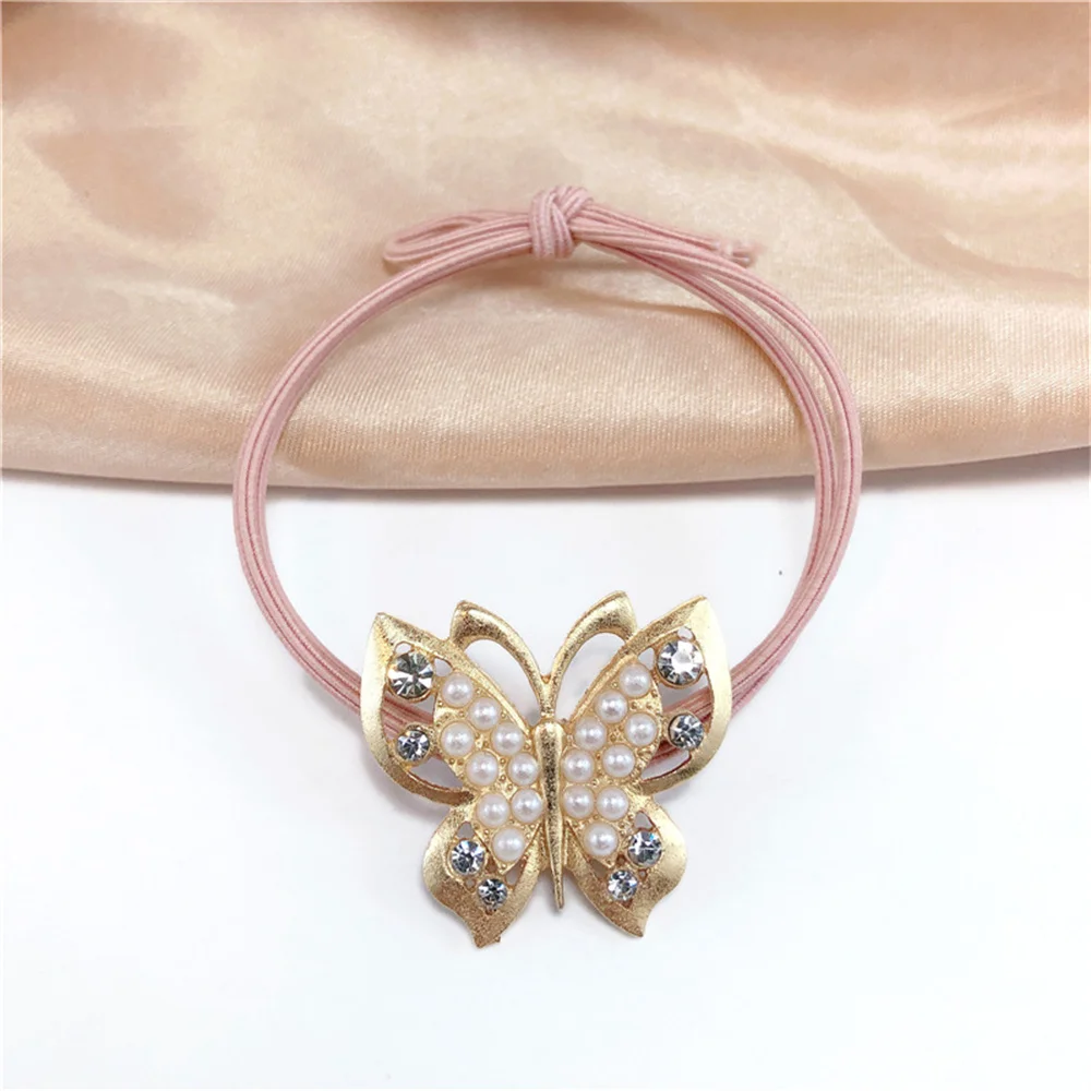 Lady Pearl Rubber Bands Women Butterly Hair Ropes Shiny Rhinestone Hair Ties For Girls Students Elegant Hair Accessories Ins
Lady Pearl Rubber Bands Women Butterly Hair Ropes Shiny Rhinestone Hair Ties For Girls Students Elegant Hair Accessories Ins